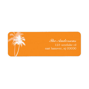 Palm Trees Tropical Beach Wedding