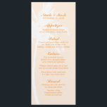 Palm Trees Tropical Wedding Menu Cards<br><div class="desc">Palm Trees custom wedding menu cards. Perfect for summer or destination weddings.</div>