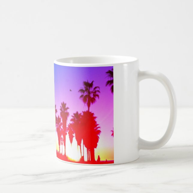 Palm Trees Venice Beach Coffee Mug (Right)