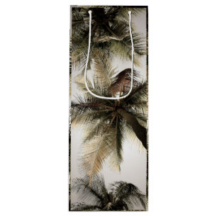 Palm Trees Wine Bag