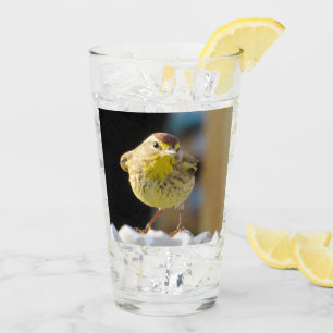 Palm Warbler - Backyard Bird Series - Glass