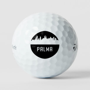 Palma cities of Spain Golf Balls