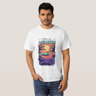 Palma de Mallorca, beach Spain design T-Shirt