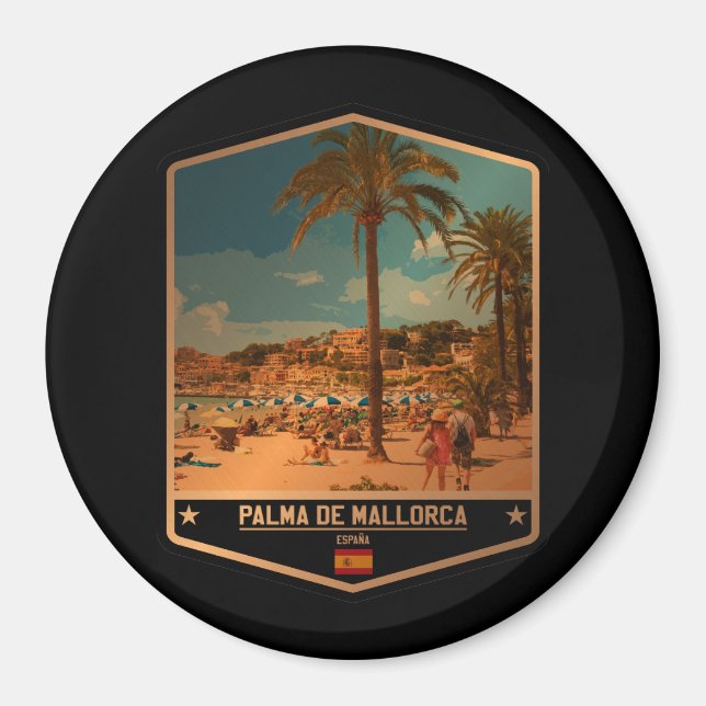 Palma de Mallorca Magnet (Front)