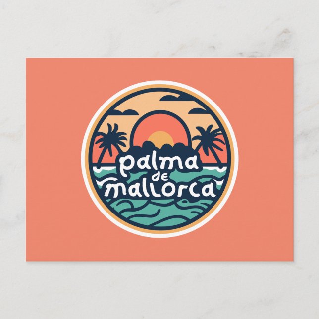 Palma de Mallorca Postcard (Front)