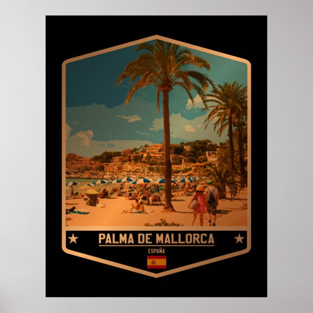 Palma de Mallorca Poster (Front)
