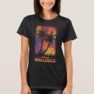 Palma de Mallorca Retro Paradise T-Shirt