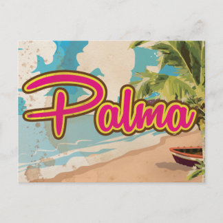 Palma Vintage vacation Poster Postcard