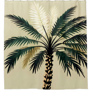Palmacious Shower Curtain