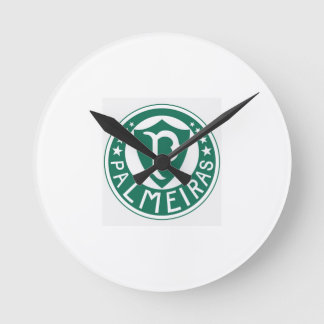 PALMEIRA LOGO ROUND CLOCK