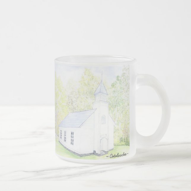 Palmer Chapel Catalochee  Glass coffee mug (Right)