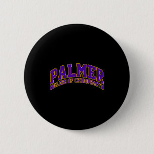 Palmer College Of Chiropractic Athletics Vintage A 6 Cm Round Badge