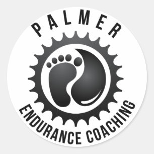 Palmer Endurance Coaching Round Sticker