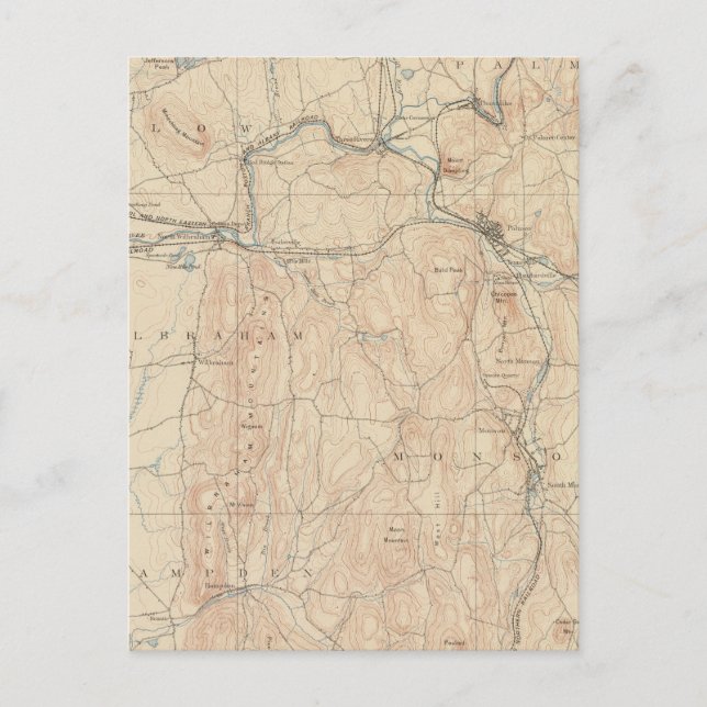 Palmer, Massachusetts Postcard (Front)