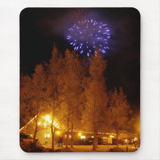 Palmer RailRoad Depot Colony Christmas 2009 #5 Mouse Mat (Front)