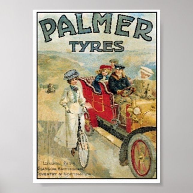 Palmer Tyres Ad Poster (Front)