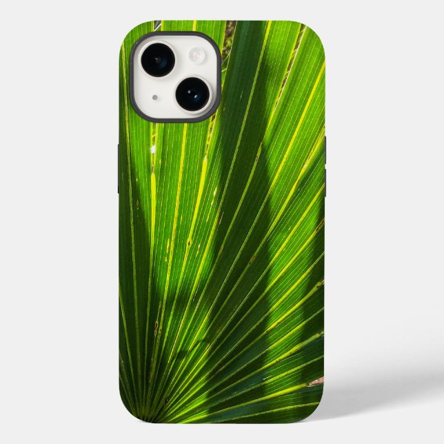Palmetto Shadows on Palmetto iPhone Case (Back)