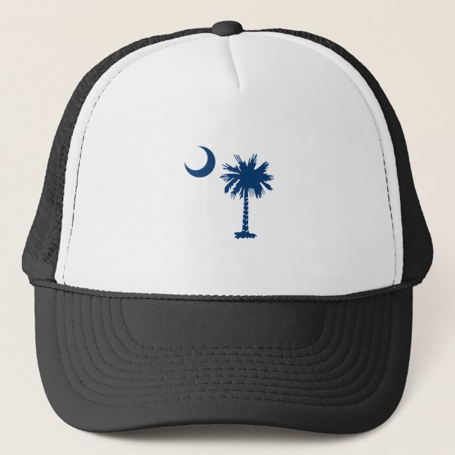 PALMETTO TREE TRUCKER HAT (Front)