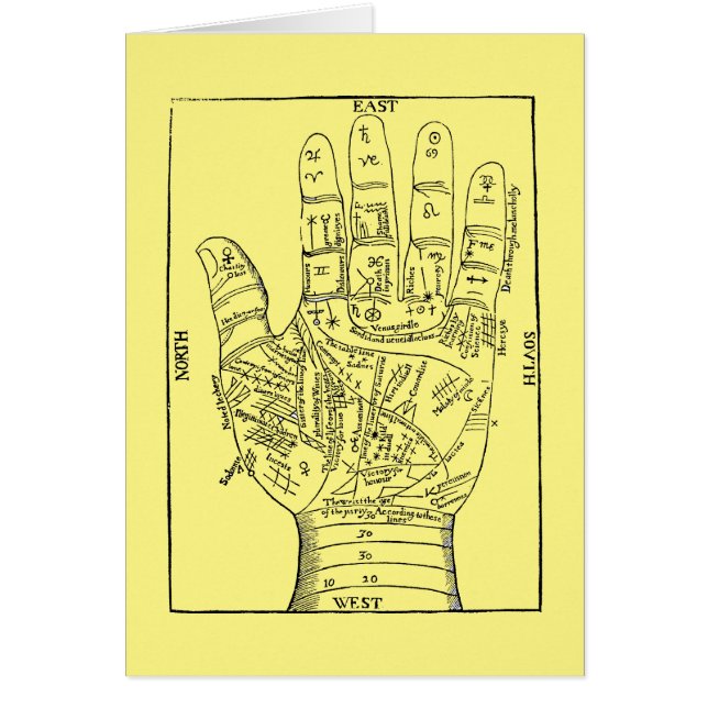 Palmistry, 1671 (Front)