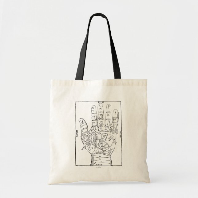 Palmistry, 1671 tote bag (Front)