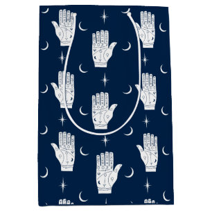 Palmistry With Fortune Telling Chiromancy Hands Medium Gift Bag