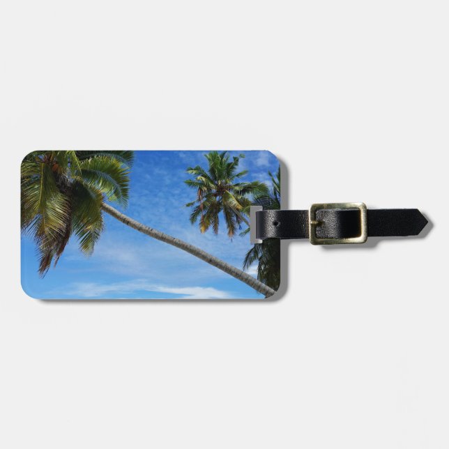 Palms 3 luggage tag (Front Horizontal)