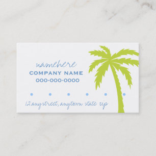 Palms & Dots Profile Card
