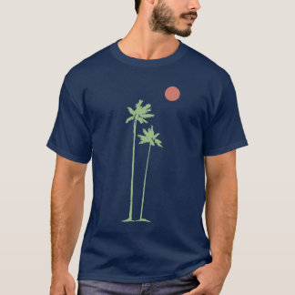 Palms in sunset T-Shirt