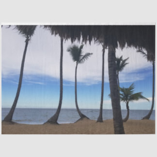 Palms on the Beach 1 Tissue Paper