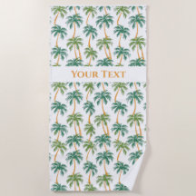 Palms Pattern Summer Vibes Personalised