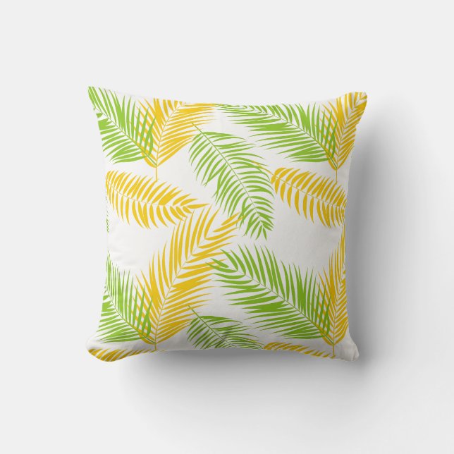 Palms Throw Pillow (Front)