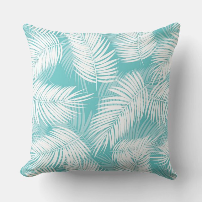 Palms Throw Pillow (Front)