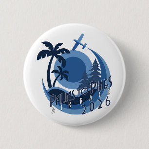 Palms To Pines Air Race 2026 6 Cm Round Badge