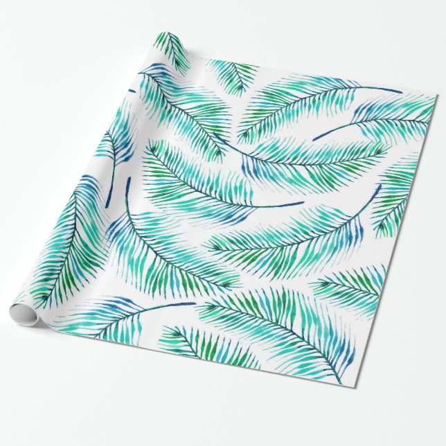 Palms Wrapping Paper (Unrolled)