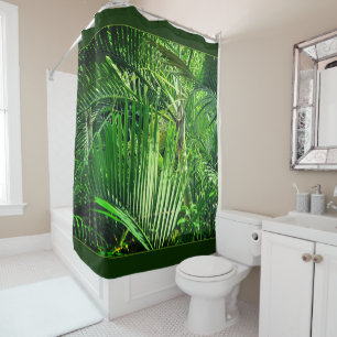 PalmTrees Jungle 🌴 Shower Curtain
