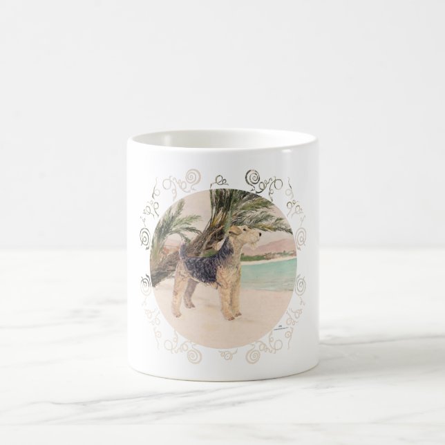 Palmy Beach Coffee Mug (Center)
