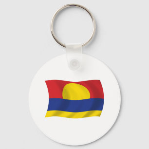 Palmyra Atoll Flag Keychain