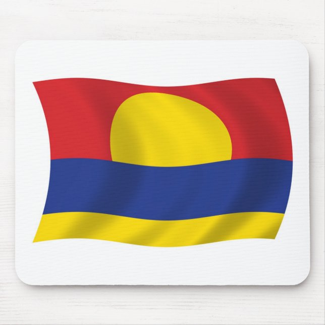 Palmyra Atoll Flag Mousepad (Front)