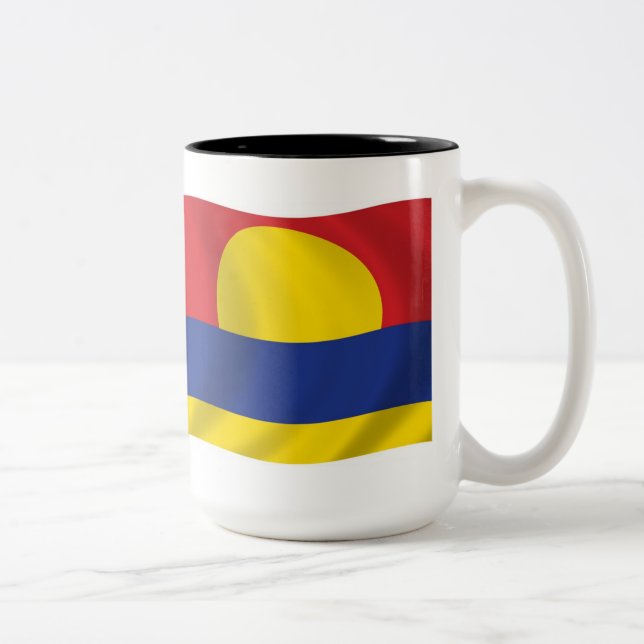 Palmyra Atoll Flag Mug (Right)
