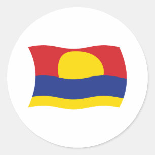 Palmyra Atoll Flag Sticker