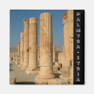 Palmyra, Bell Temple, Syria No.3 (Fridge Magnet) Magnet