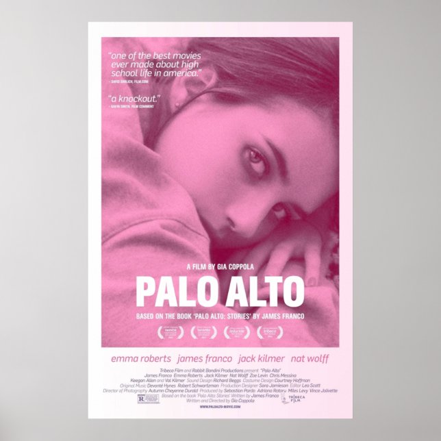 Palo Alto Film Poster (Front)