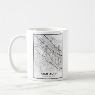 Palo Alto Map Coffee Mug