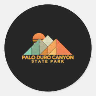 Palo Duro Canyon State Park Classic Round Sticker