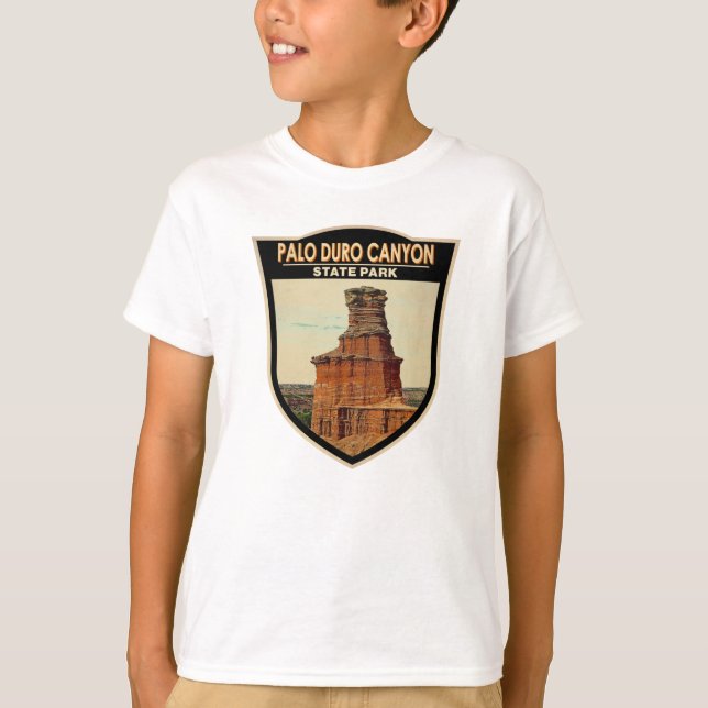 Palo Duro Canyon State Park Texas Art   T-Shirt (Front)