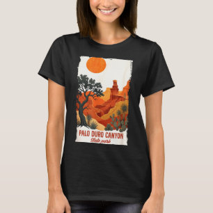 Palo duro canyon state park texas desert landscape T-Shirt