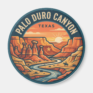 Palo Duro Canyon State Park Texas Magnet