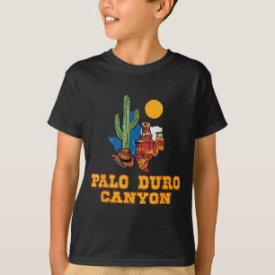 Palo duro canyon texas retro desert landscape T-Shirt