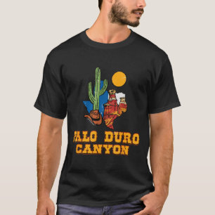 Palo duro canyon texas retro desert landscape T-Shirt