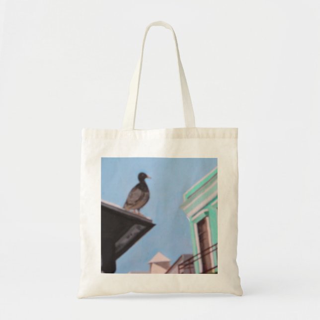 Paloma Frente al Balcon Tote Bag (Front)